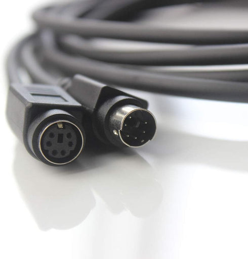 ezonpinzv PS/2 MS7120 MS9540 MS5145 MS1690 PS2 KBW Keyboard Wedge Barcode Scanner Cable Compatible with Metrologic
