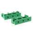 Set of 5 PCB Din C45 Rail Adapter Circuit Board Mounting Bracket Holder, 35mm