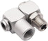 4PCS 1/4Inch NPT Air Tool 360 Degree Swivel Fitting, Portable Air Tool Adapter, Air Hose Connector