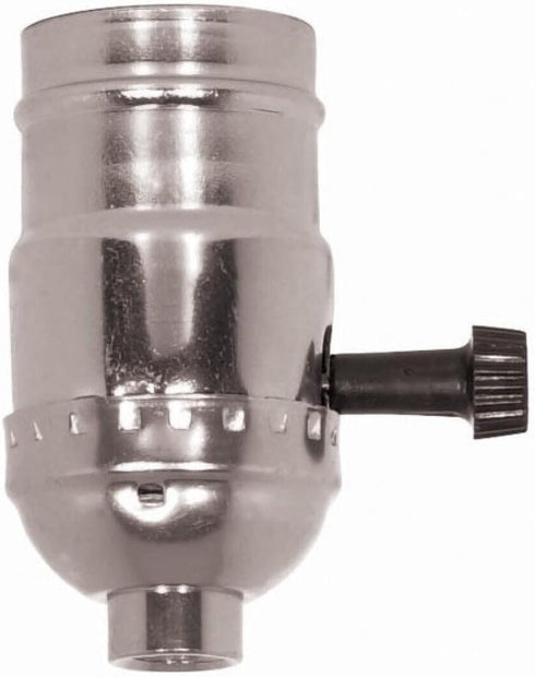 Texas Lamp Parts Complete Off/on Nickel sockets TR-42 for Repairing or Building lamp