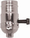Texas Lamp Parts Complete Off/on Nickel sockets TR-42 for Repairing or Building lamp