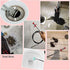 AUSAYE 79 Inch Sink Snake Drain Cleaner Tool, Drain Clog Remover Snake, Hair Remover, Tube Drain Cleaning