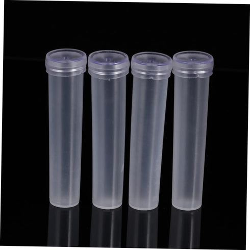 100pcs balacoo Floral Water Tubes White Flower Nutrition Containers for Fresh Flower Preservation Leakproof Test Tubes