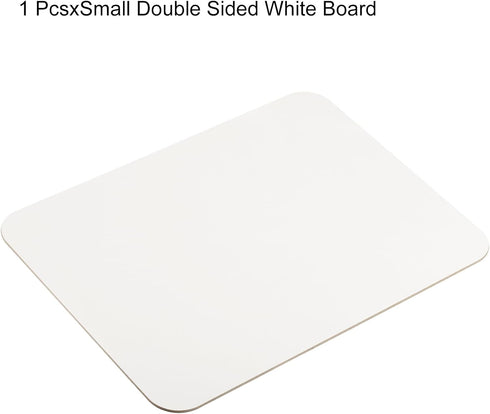 PATIKIL Small Dry Erase Board – 12" x 9" Double Sided Mini Lap Board for Writing Practice at Home or Office