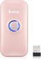 Eyoyo Mini 1D Bluetooth Barcode Scanner, 3-in-1 Portable Barcode Reader for Windows, Android, iOS (Pink)