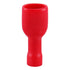 Baomain 0.187" Red Female Insulated Spade Wire Connector, Electrical Crimp Terminal 22-16 AWG (200PCS)