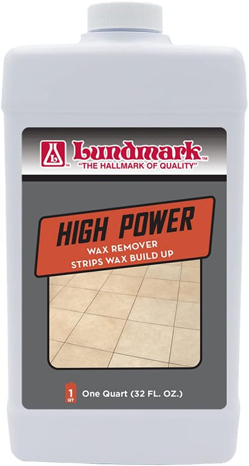 Lundmark High Power Wax Remover, Commercial Strength Floor Wax Stripper, 32-Ounce, 3204F32-6,