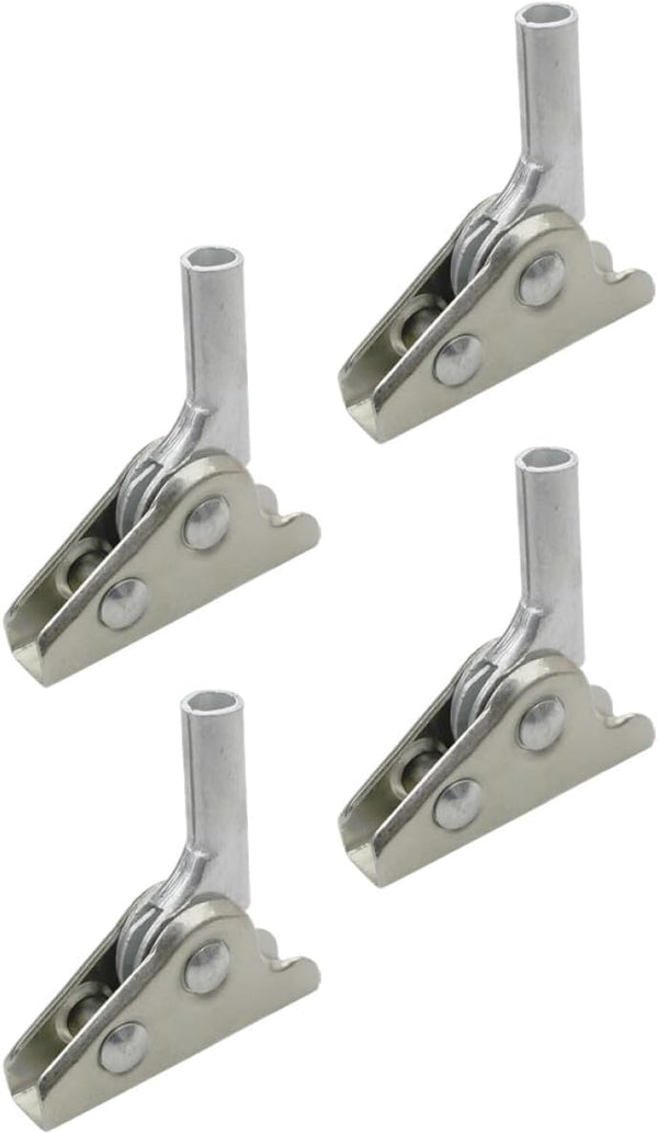 Ipetboom 4pcs 180-degree Multi-Angle Adjustable Folding Support Hinges for Beach Chairs and Folding