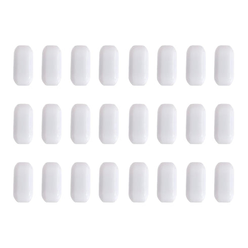 Magnetic Stir Bar Set, PTFE Stirrer Mixer with 25 Pieces, 7mm/0.2 Inch Laboratory Bar, Stir Plate Magnet Stick