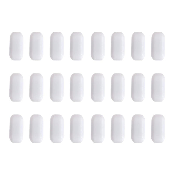 Magnetic Stir Bar Set, PTFE Stirrer Mixer with 25 Pieces, 7mm/0.2 Inch Laboratory Bar, Stir Plate Magnet Stick