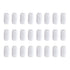 Magnetic Stir Bar Set, PTFE Stirrer Mixer with 25 Pieces, 7mm/0.2 Inch Laboratory Bar, Stir Plate Magnet Stick