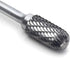 SC-5L6 Tungsten Carbide Burr - 6” Long Double Cut Carbide Burr File with 1/4 Shank Dia Cylinder, 1pcs