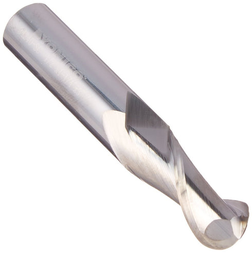 2 1/2-Inch 1/2-Inch 34240-SC YONICO Carbide Ball Nose End Mill CNC Router Bits Flute Spiral Dia. Shank