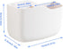SUNFICON Adhesive Remote Control Holder - Wall Mount Media Player Controller Organizer Caddy Box for Home Office