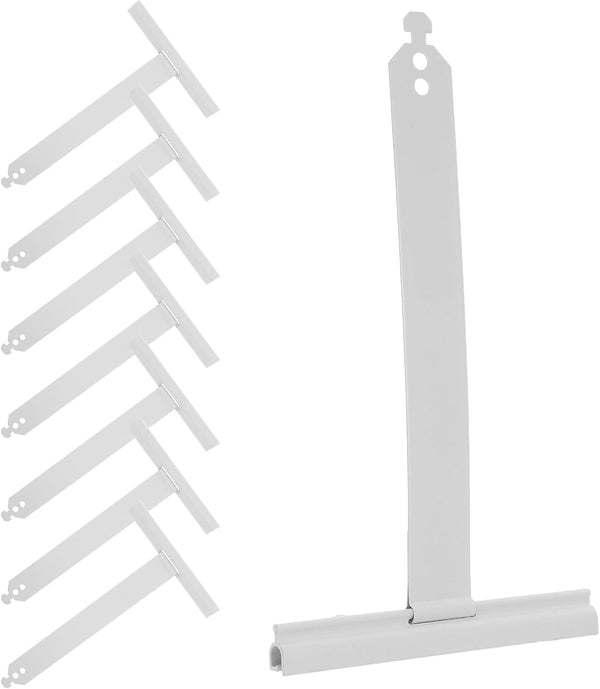 8pcs Universal Roller Shutter Hanger Strip with Screw Holes, Roller Shutter Slat