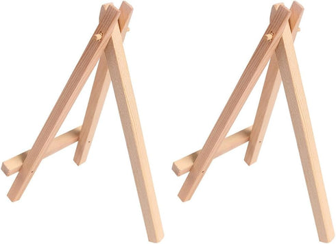 Operitacx 2 Pcs Wooden Small Easel Dog Paw for Crafts, Miniature Display Stand for Phone, Photo, Tabletop