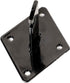 Dazzling Displays 12-Pack of Black Gridwall Panel Mount Brackets, Essential for Gridwall Panel or Slatgrid Mounting