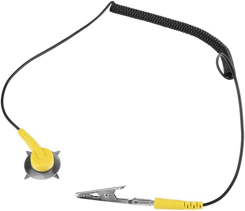 Health Gear Electrostatic Discharge Anti Static Strap, Silicone ESD Mat with PVC Wrist Strap for PC Building Worktable