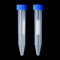 Sterile Centrifuge Tubes, 10ml/0.33oz, Plastic Conical Bottom Tube, 100 Pcs with Blue Screw Cap