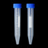Sterile Centrifuge Tubes, 10ml/0.33oz, Plastic Conical Bottom Tube, 100 Pcs with Blue Screw Cap