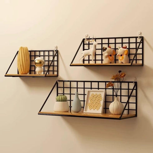 SUXUMHAO Set, 1) 02 Nail Board Rack Metal Bracket, Display wall Organizer, Office Garage Workbench Storage Tray (White