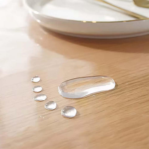 ULEZUAR (Odorless,40x20 inch) Clear Plastic Table Protector Cover Desk Pad Mat Waterproof Non-Slip Easy Clean