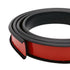 U Shape Edge Banding, Self-Adhesive Edge Trim for Plywood, Furniture, Cabinets, Black, 20Ft