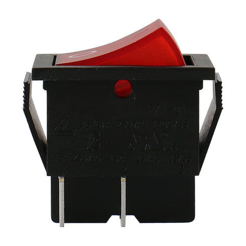 Baomain Boat Rocker Switch DPST ON/Off Snap, 4 Pin 16A/250V, Pack of 2