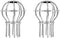 Hemobllo 2 pcs Grille Downspout Cover, Outdoor Gutter Guard Sink Filter Strainer, Stainless Steel Hair Strainer