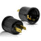 Outlet to Socket Adapter,Plug-in Light Socket,Convert Outlet to Light Bulb Socket,Polarized 2-Prong
