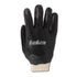 MAGID T1070R MultiMaster Rough Finish PVC Gloves, Large, Black (Pack of 12)