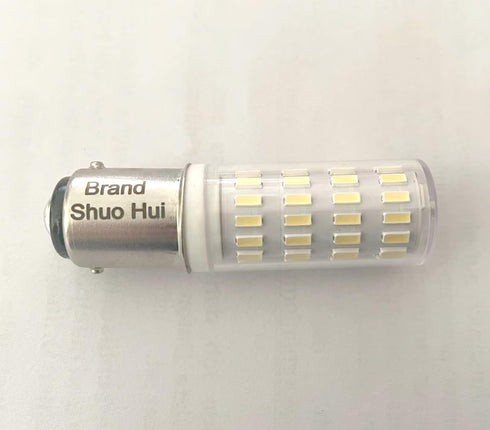 B15 B15D 12V-24V Light Bulb, 5W Cool White 6000K, Pack of 2