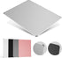 HONKID Hard Metal Mouse Pad for Desk, Aesthetic Rigid Mousepad with Stable Rubber Base