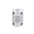 4mm to 5mm Shaft Coupling, 25mm Length, 18mm Diameter Aluminum Alloy Joint Connector for 3D Printer CNC Machine (Pack