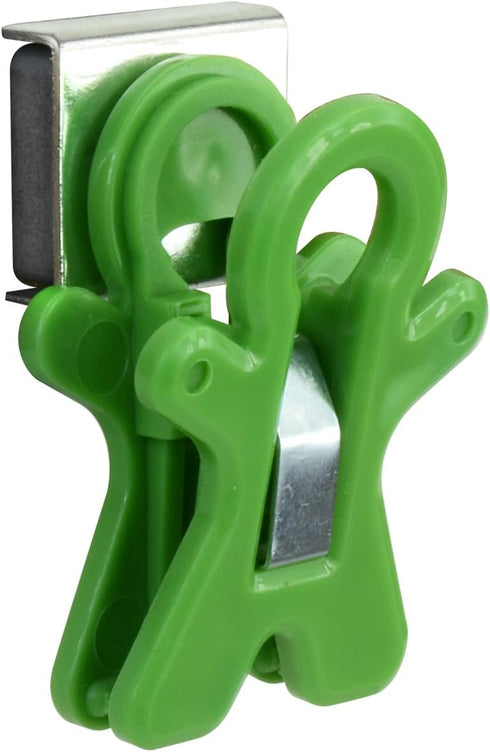 The Pencil Grip Magnet Man People Shaped Magnet Clips, Set of 12, Assorted Color, TPG-13212P