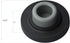 QCAA Heavy Solid Metal Wall Mount Concave Door Stop - 2-1/2" Diameter, ORB Oil Rubbed Bronze