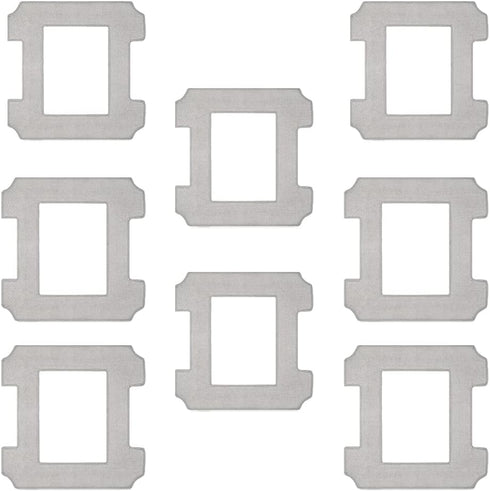 8 PCS Washable Mop Cloths for Ecovacs Winbot W1/W1 Pro Window Vacuum Cleaner Robot Replacement