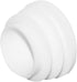 10 22 mm, 7/8" Flyshop White Round Ribbed Tube Inserts Chair Table Legs Plastic Plugs Tubing End Caps, Pcs, Outside