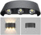 HISEEINLABEL Modern LED Waterproof Exterior Wall Lamp, Outdoor Wall Light LED Wall Lights