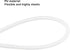 Pneumatic Tubing Pipe 1/8" Tube OD PU Polyurethane Air line Hose Clear Nylon Tubing Air Tubing Pipe Hose Air Brake Hose Fluid Transfer Tubing Air Compressor Fitting 32.8 FT