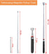 3 Pack Telescoping Magnet Pick-up Tool Set - Bendable Spring Magnetic Pickup Tools, Retrieving Tools