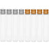 8 Pcs 110ml Clear Plastic Test Tubes 28 x 150mm with Screw Caps for Scientific Experiments, Bath Salts, Candy Storage