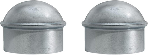 VIVIDA 1-3/8" Chain Link Fence Post Cap, Galvanized Steel, 2 PCS for 1-3/8" OD Post