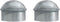 VIVIDA 1-3/8" Chain Link Fence Post Cap, Galvanized Steel, 2 PCS for 1-3/8" OD Post