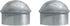 VIVIDA 1-3/8" Chain Link Fence Post Cap, Galvanized Steel, 2 PCS for 1-3/8" OD Post