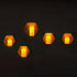 D3 H4 4" 5" 5" 6", Set 5 Homemory Waterproof Flameless Candles, Outdoor Indoor Battery Operated LED Pillar Candles