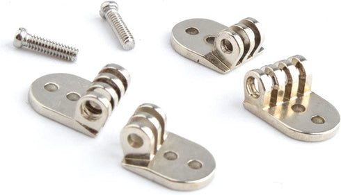 10 Sets Replacement Eyeglasses Hinge, Eyewear Accessories for Plastic, Wooden, and Sunglasses Frames