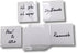 Dry Erase Sticky Notes Reusable, 4"×4", 6 Pack White Sticky Notes for Wall, PC, Wood, Bricks