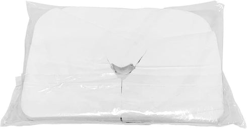 Vryxq Pillow Protectors Nonwoven Materials Disposables Face Cover for Travel Clinic Nursing Home Easy Application Soft