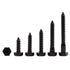 1/4 x 4" (10 Pack) Stainless Steel Hex Lag Bolts, Hexagon Head Lag Screws, Stainless Steel 304 (18-8)